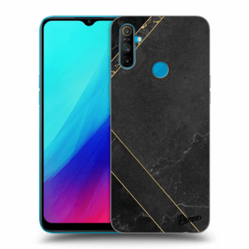 Husă pentru Realme C3 - Black tile