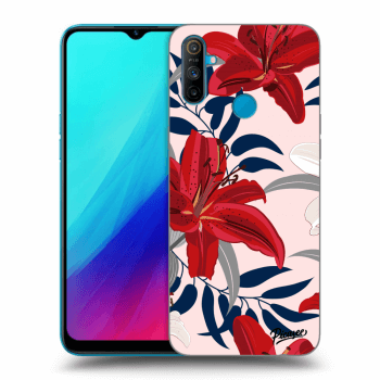 Husă pentru Realme C3 - Red Lily