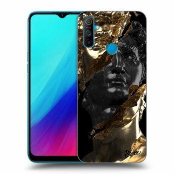 Husă pentru Realme C3 - Gold - Black