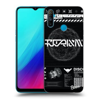 Husă pentru Realme C3 - BLACK DISCO