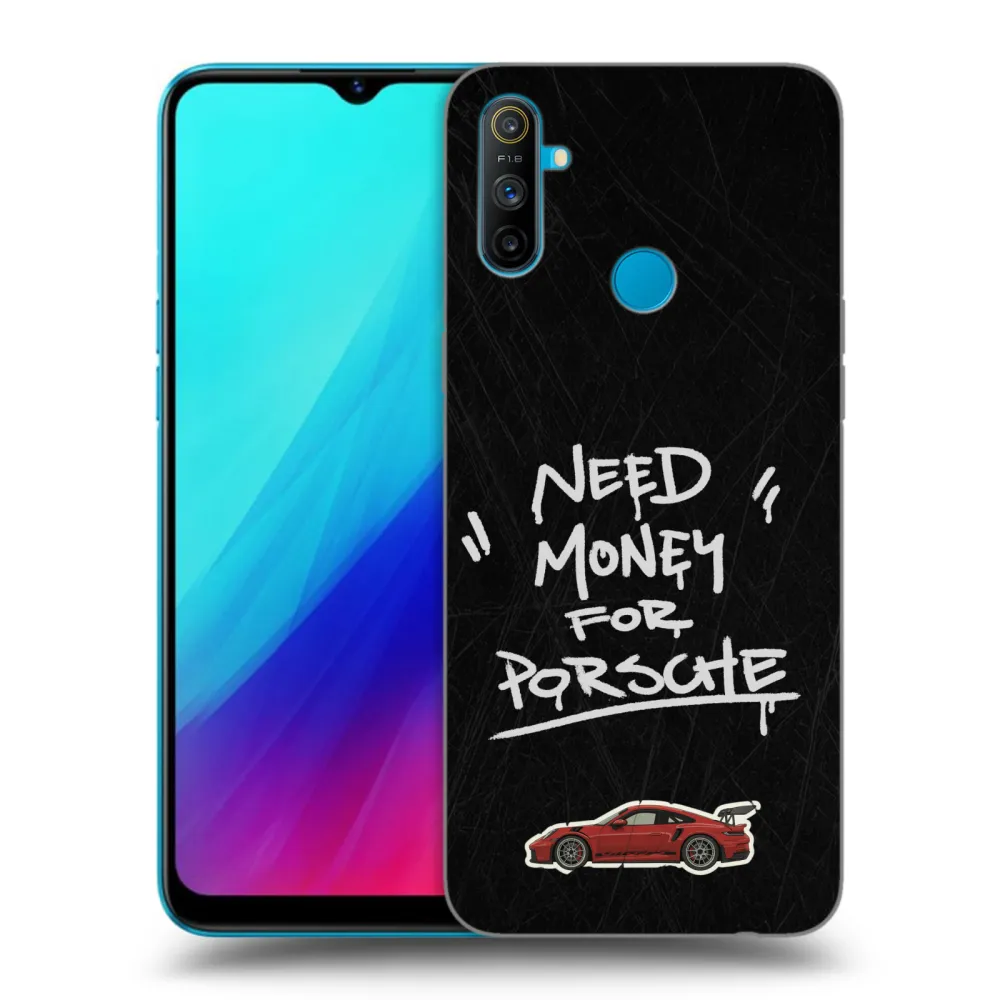 Picasee husă neagră din silicon pentru Realme C3 - Dark Racer