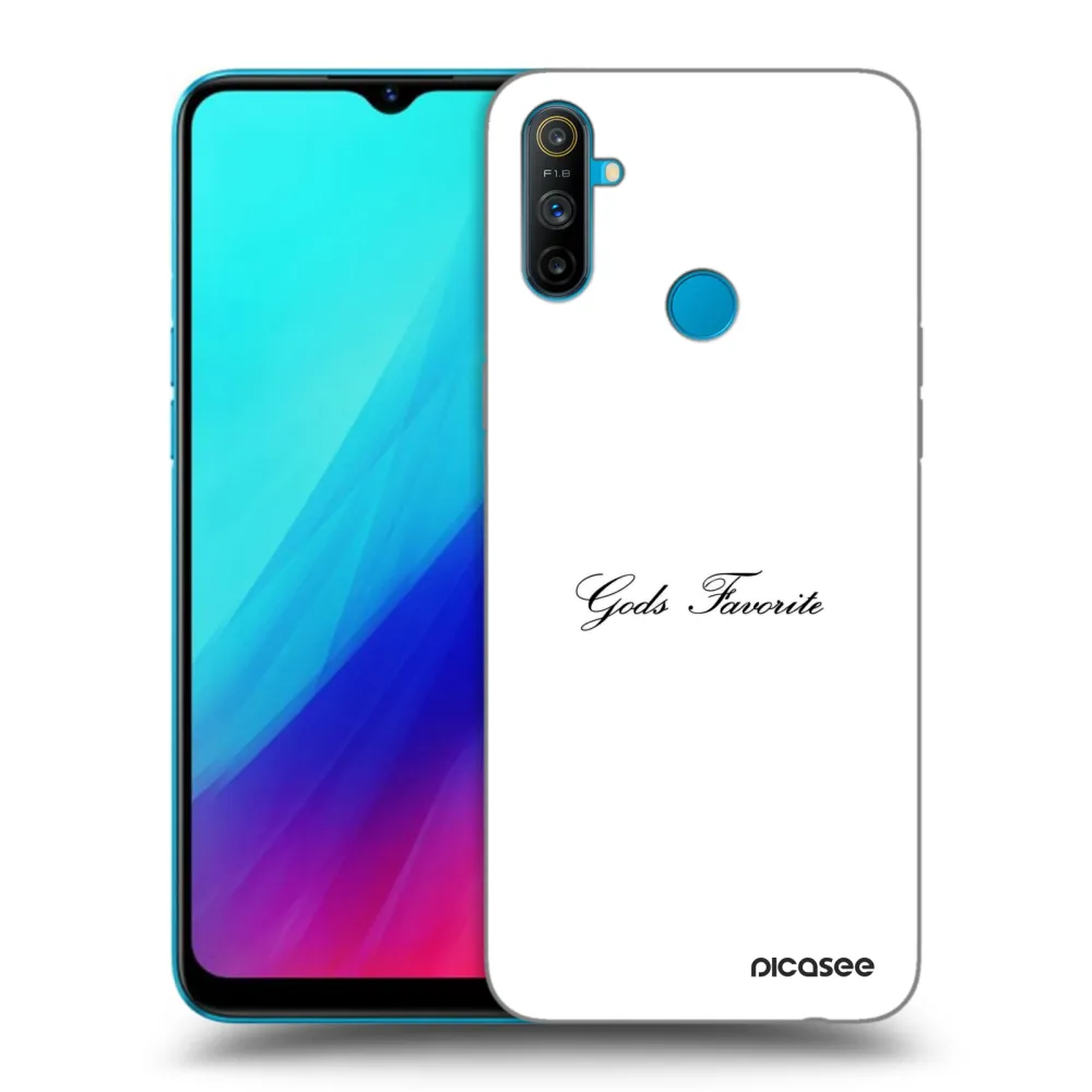 Picasee husă neagră din silicon pentru Realme C3 - Gods Favorite
