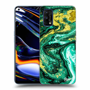 Husă pentru Realme 7 Pro - Green Gold