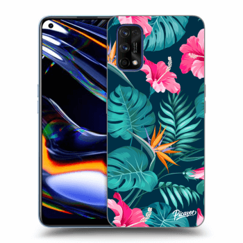 Husă pentru Realme 7 Pro - Pink Monstera