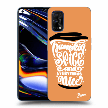 Husă pentru Realme 7 Pro - Pumpkin coffee