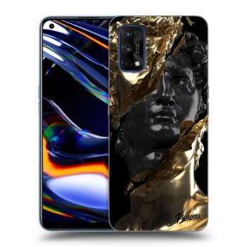 Husă pentru Realme 7 Pro - Gold - Black