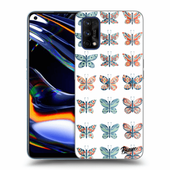 Picasee husă transparentă din silicon pentru Realme 7 Pro - Butterflies