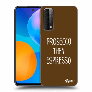 Picasee husă transparentă din silicon pentru Huawei P Smart 2021 - Prosecco then espresso