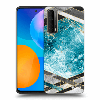 Husă pentru Huawei P Smart 2021 - Blue geometry