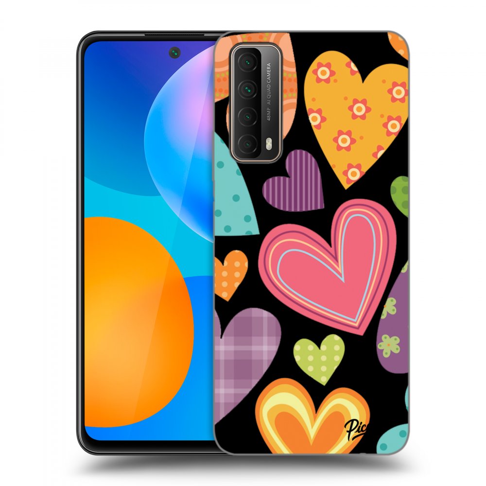 Picasee ULTIMATE CASE pentru Huawei P Smart 2021 - Colored heart