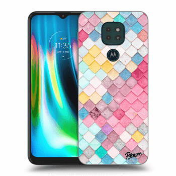 Husă pentru Motorola Moto G9 Play - Colorful roof