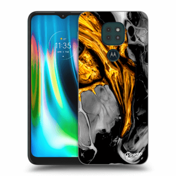 Husă pentru Motorola Moto G9 Play - Black Gold