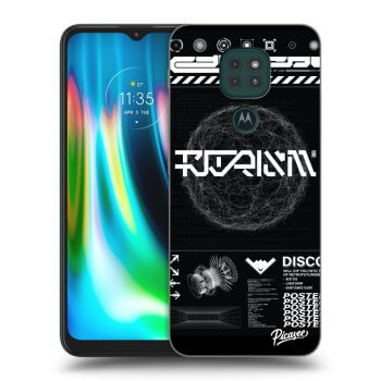 Husă pentru Motorola Moto G9 Play - BLACK DISCO