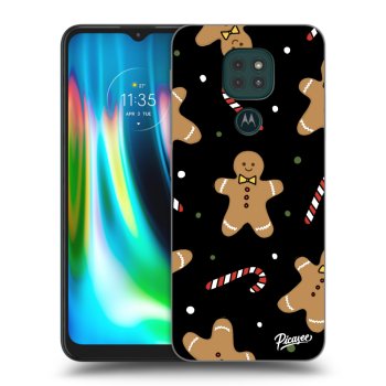 Picasee husă neagră din silicon pentru Motorola Moto G9 Play - Gingerbread