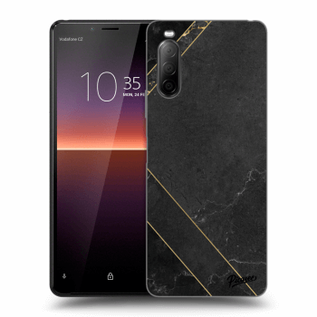 Husă pentru Sony Xperia 10 II - Black tile