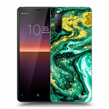 Husă pentru Sony Xperia 10 II - Green Gold