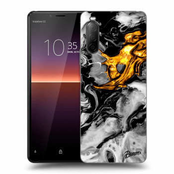 Husă pentru Sony Xperia 10 II - Black Gold 2