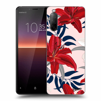 Husă pentru Sony Xperia 10 II - Red Lily