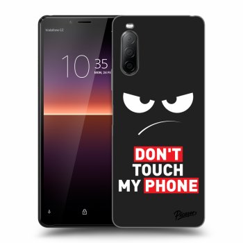 Husă pentru Sony Xperia 10 II - Angry Eyes - Transparent