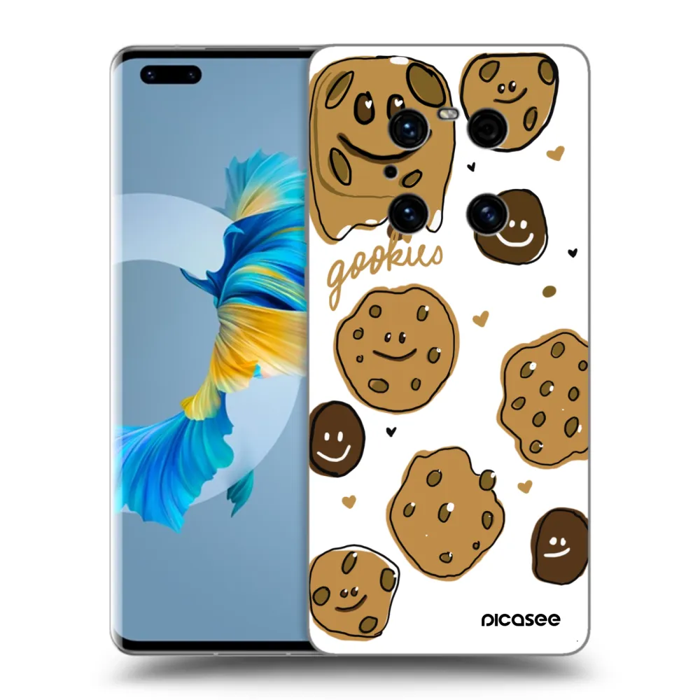 Picasee husă neagră din silicon pentru Huawei Mate 40 Pro - Gookies