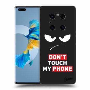 Husă pentru Huawei Mate 40 Pro - Angry Eyes - Transparent