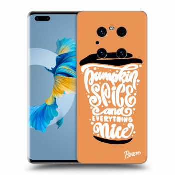 Husă pentru Huawei Mate 40 Pro - Pumpkin coffee