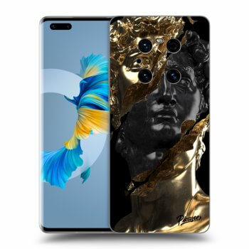 Husă pentru Huawei Mate 40 Pro - Gold - Black