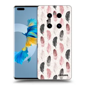 Picasee husă transparentă din silicon pentru Huawei Mate 40 Pro - Feather 2