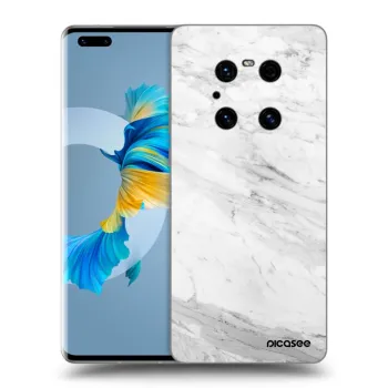 Husă pentru Huawei Mate 40 Pro - White marble