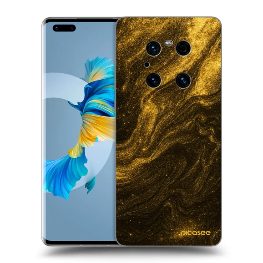 Picasee husă neagră din silicon pentru Huawei Mate 40 Pro - Black