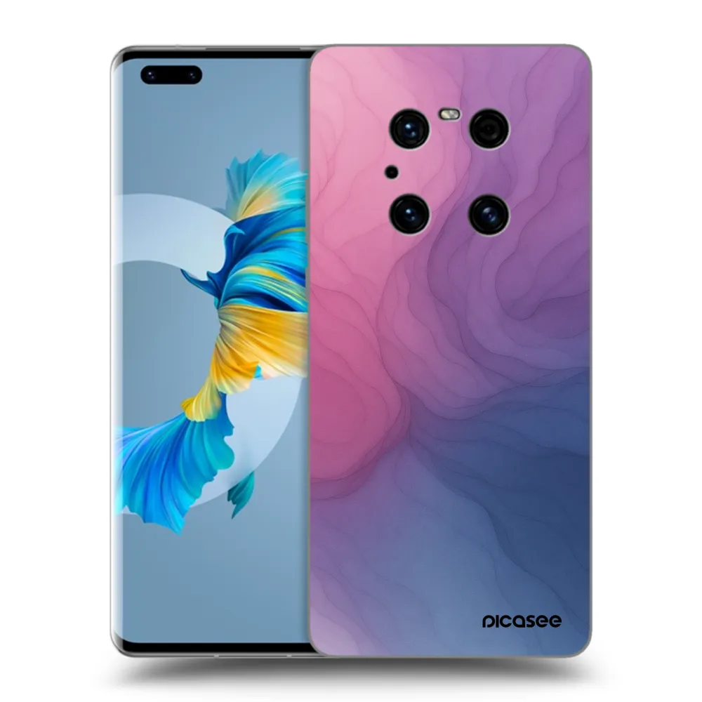 Picasee husă neagră din silicon pentru Huawei Mate 40 Pro - Silk