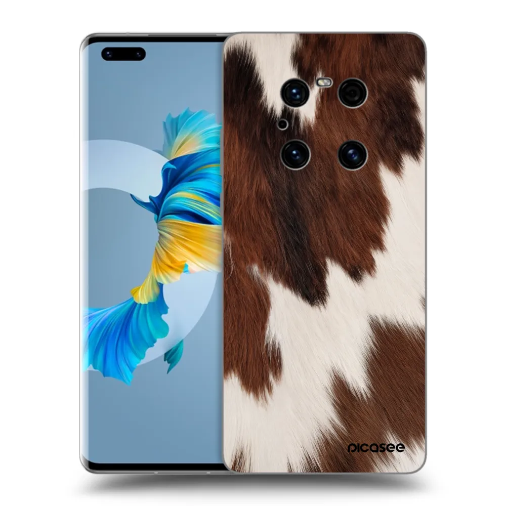 Picasee husă neagră din silicon pentru Huawei Mate 40 Pro - Rustica
