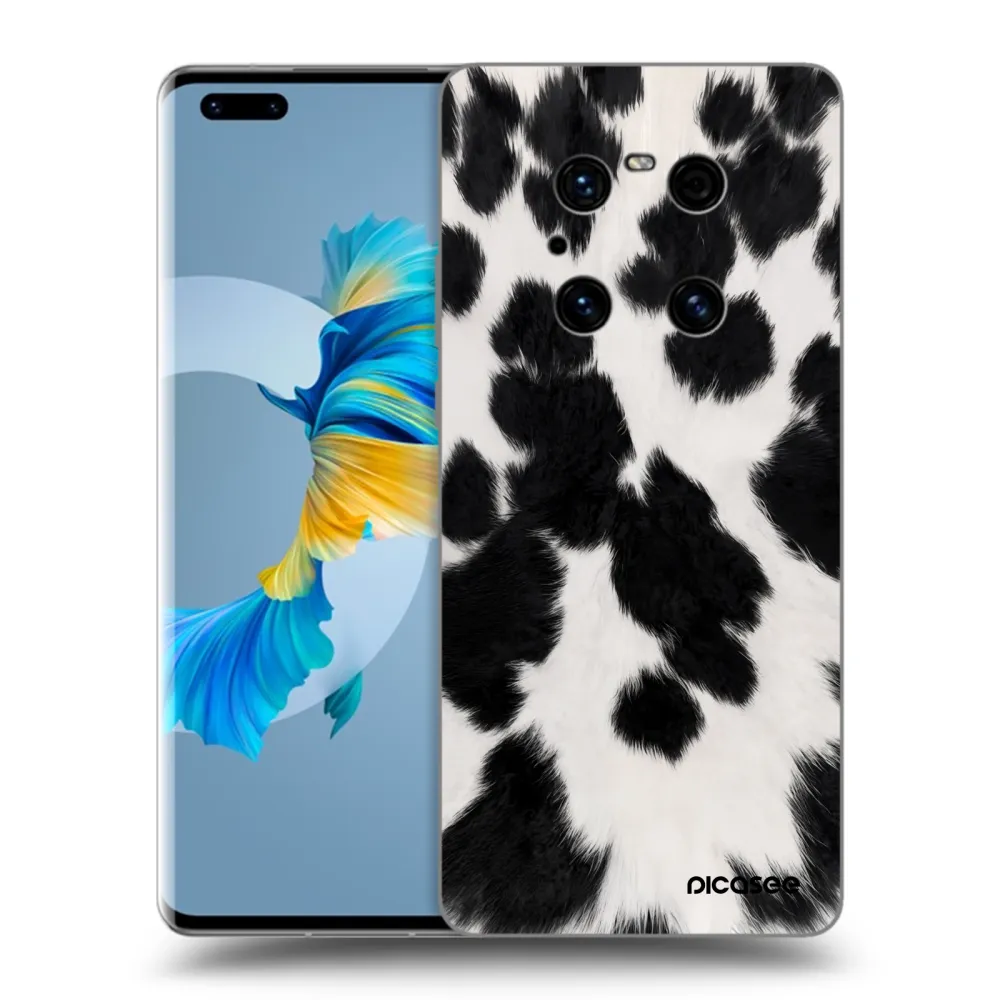 Picasee husă neagră din silicon pentru Huawei Mate 40 Pro - Black Moo