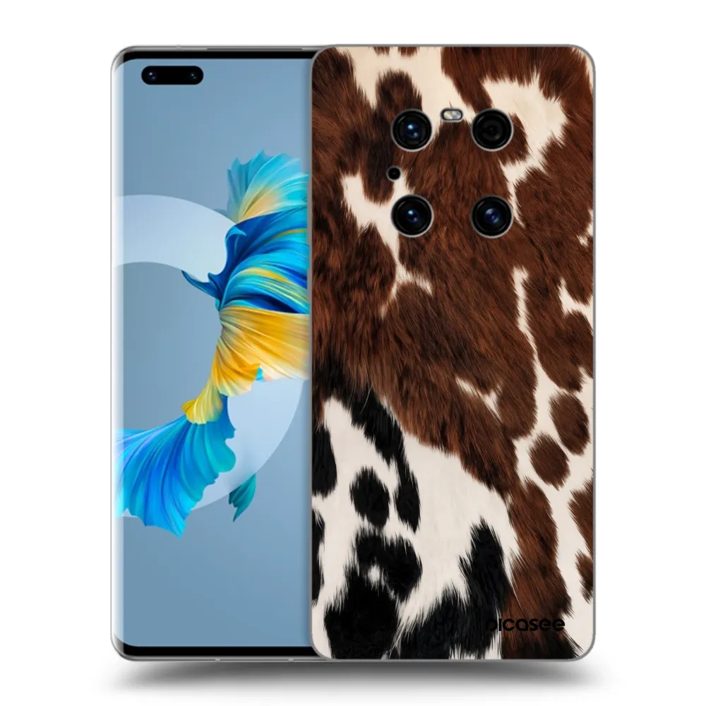 Picasee husă neagră din silicon pentru Huawei Mate 40 Pro - Rust