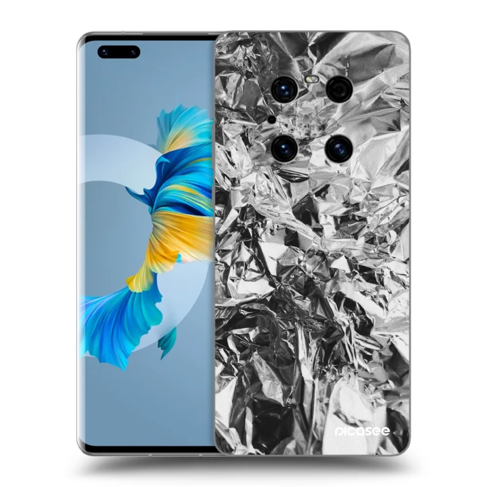 Picasee husă neagră din silicon pentru Huawei Mate 40 Pro - Chrome