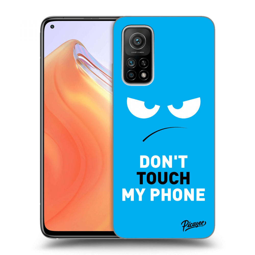 Picasee ULTIMATE CASE pentru Xiaomi Mi 10T - Angry Eyes - Blue