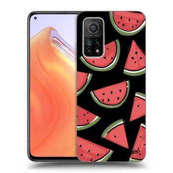 Picasee husă neagră din silicon pentru Xiaomi Mi 10T - Melone