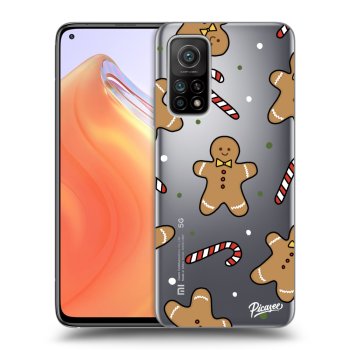 Picasee husă transparentă din silicon pentru Xiaomi Mi 10T - Gingerbread