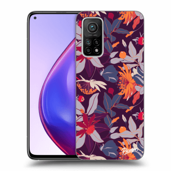 Husă pentru Xiaomi Mi 10T Pro - Purple Leaf