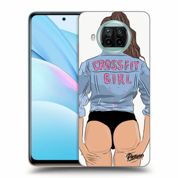 Picasee husă transparentă din silicon pentru Xiaomi Mi 10T Lite - Crossfit girl - nickynellow
