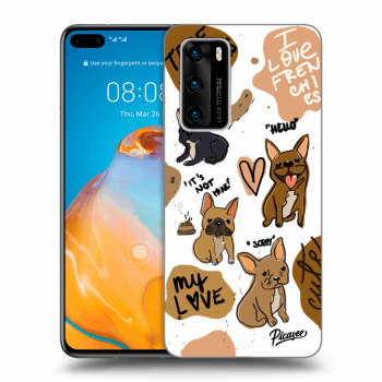 Husă pentru Huawei P40 - Frenchies