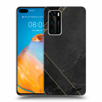 Husă pentru Huawei P40 - Black tile