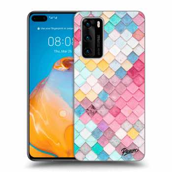 Husă pentru Huawei P40 - Colorful roof