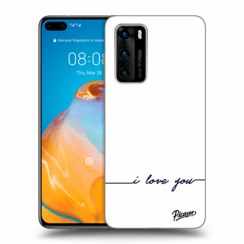 Husă pentru Huawei P40 - I love you