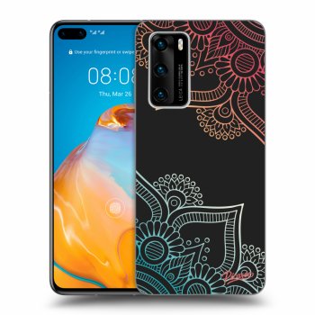 Husă pentru Huawei P40 - Flowers pattern