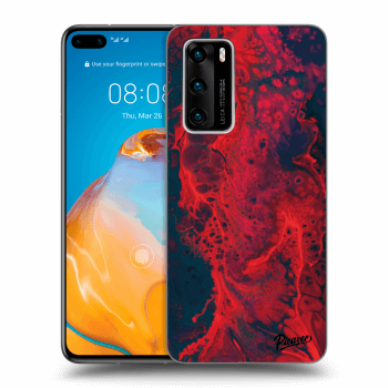 Husă pentru Huawei P40 - Organic red