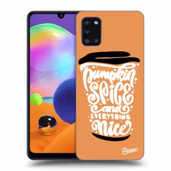 Husă pentru Samsung Galaxy A31 A315F - Pumpkin coffee