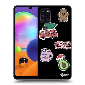 Husă pentru Samsung Galaxy A31 A315F - Christmas Stickers