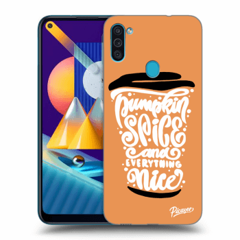 Husă pentru Samsung Galaxy M11 - Pumpkin coffee