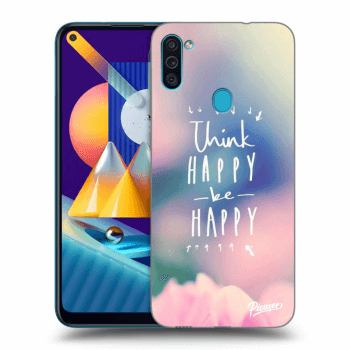 Husă pentru Samsung Galaxy M11 - Think happy be happy